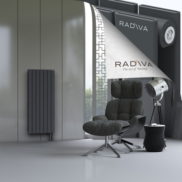 Oti Radiateur En Aluminium 1200x514 Anthracite Foncé - Thumbnail