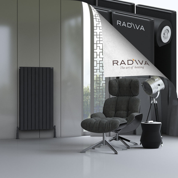 Oti Radiateur En Aluminium 1200x662 Noir - Thumbnail