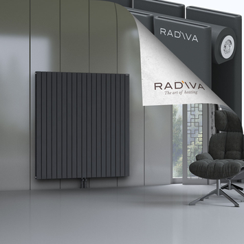 Oti Radiateur En Aluminium 1500x1402 Anthracite Foncé - Thumbnail