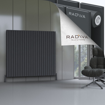 Oti Radiateur En Aluminium 1500x1698 Anthracite Foncé - Thumbnail