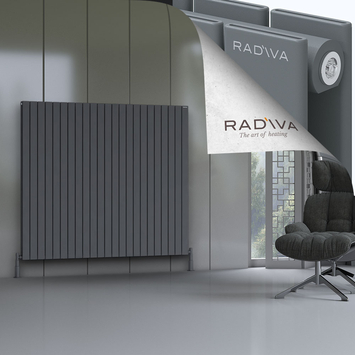 Oti Radiateur En Aluminium 1500x1698 Anthracite - Thumbnail