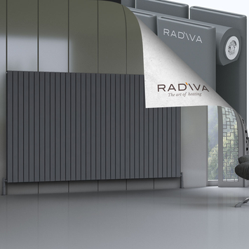 Oti Radiateur En Aluminium 1500x2586 Anthracite - Thumbnail