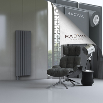 Oti Radiateur En Aluminium 1500x514 Anthracite - Thumbnail