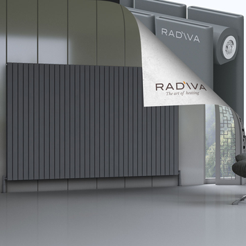 Oti Radiateur En Aluminium 1600x2586 Anthracite - Thumbnail