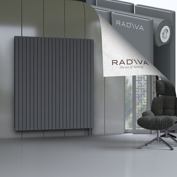 Oti Radiateur En Aluminium 1800x1624 Anthracite - Thumbnail