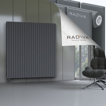 Oti Radiateur En Aluminium 1800x1698 Anthracite - Thumbnail