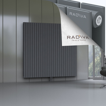 Oti Radiateur En Aluminium 1800x1920 Anthracite - Thumbnail