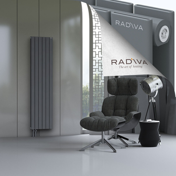 Oti Radiateur En Aluminium 1800x440 Anthracite - Thumbnail