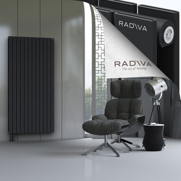 Oti Radiateur En Aluminium 1800x884 Noir - Thumbnail