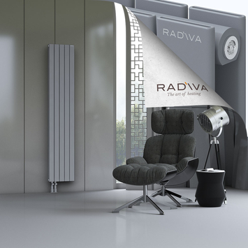 Oti Radiateur En Aluminium 1900x366 Gris - Thumbnail