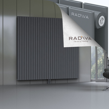 Oti Radiateur En Aluminium 2000x2142 Anthracite - Thumbnail