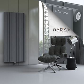 Oti Radiateur En Aluminium 2000x884 Anthracite - Thumbnail