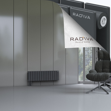 Oti Radiateur En Aluminium 300x1032 Anthracite Foncé - Thumbnail