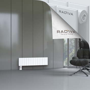 Oti Radiateur En Aluminium 300x1180 Blanc - Thumbnail