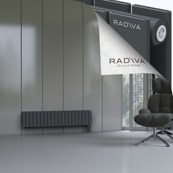 Oti Radiateur En Aluminium 300x1476 Anthracite Foncé - Thumbnail