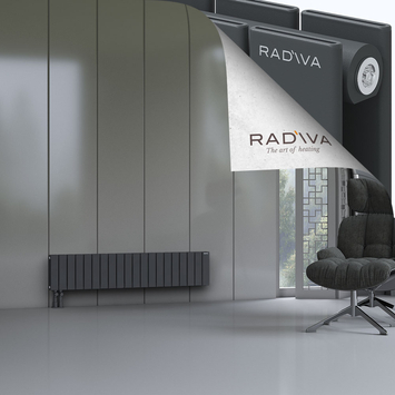 Oti Radiateur En Aluminium 300x1476 Anthracite Foncé - Thumbnail