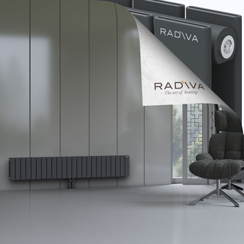 Oti Radiateur En Aluminium 300x1772 Anthracite Foncé - Thumbnail