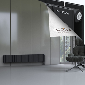 Oti Radiateur En Aluminium 300x1772 Noir - Thumbnail