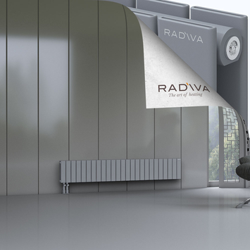 Oti Radiateur En Aluminium 300x1846 Gris - Thumbnail