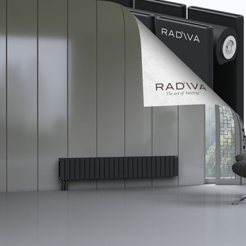 Oti Radiateur En Aluminium 300x1846 Noir - Thumbnail