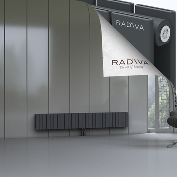 Oti Radiateur En Aluminium 300x1994 Anthracite Foncé - Thumbnail