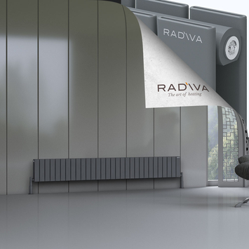 Oti Radiateur En Aluminium 300x2216 Anthracite - Thumbnail