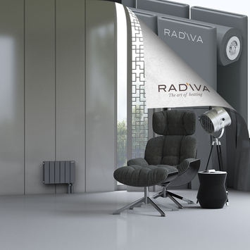 Oti Radiateur En Aluminium 300x440 Anthracite - Thumbnail