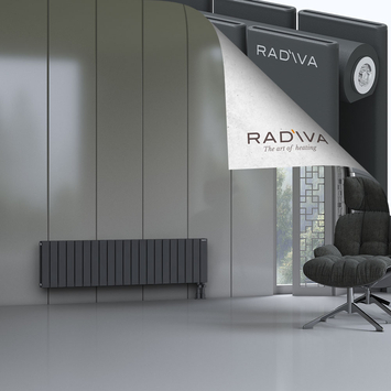 Oti Radiateur En Aluminium 400x1550 Anthracite Foncé - Thumbnail