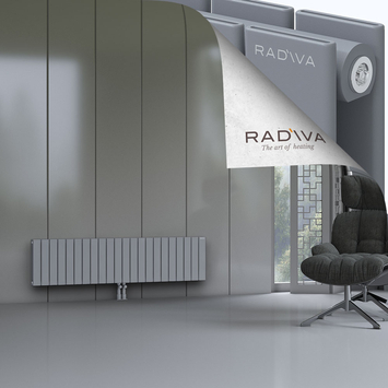 Oti Radiateur En Aluminium 400x1624 Gris - Thumbnail