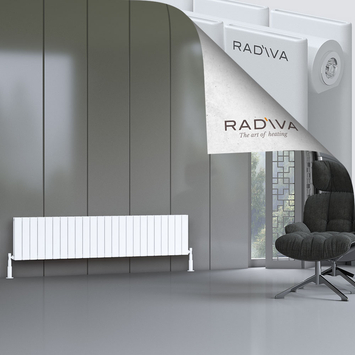 Oti Radiateur En Aluminium 400x1772 Blanc - Thumbnail