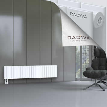 Oti Radiateur En Aluminium 400x1772 Blanc - Thumbnail