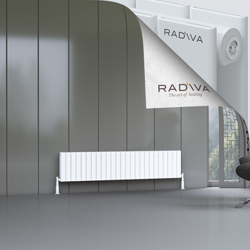 Oti Radiateur En Aluminium 400x1846 Blanc - Thumbnail