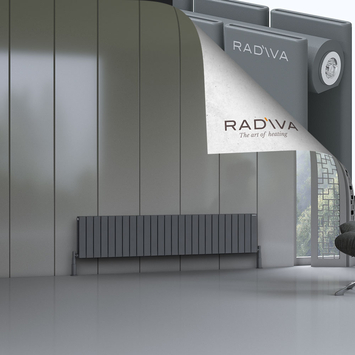 Oti Radiateur En Aluminium 400x1920 Anthracite - Thumbnail