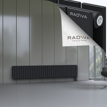 Oti Radiateur En Aluminium 400x2290 Noir - Thumbnail