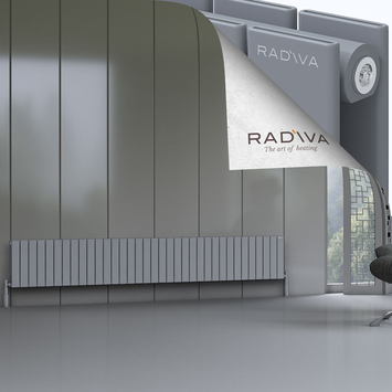 Oti Radiateur En Aluminium 400x2586 Gris - Thumbnail