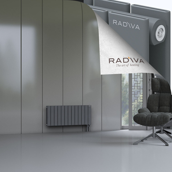 Oti Radiateur En Aluminium 400x958 Anthracite - Thumbnail