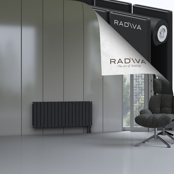 Oti Radiateur En Aluminium 500x1254 Noir - Thumbnail