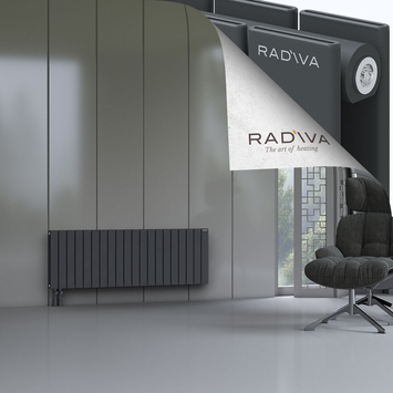 Oti Radiateur En Aluminium 500x1476 Anthracite Foncé - Thumbnail