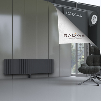 Oti Radiateur En Aluminium 500x1772 Anthracite Foncé - Thumbnail