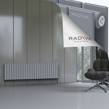 Oti Radiateur En Aluminium 500x1772 Gris - Thumbnail