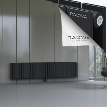 Oti Radiateur En Aluminium 500x2364 Noir - Thumbnail