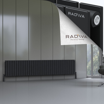 Oti Radiateur En Aluminium 500x2512 Noir - Thumbnail