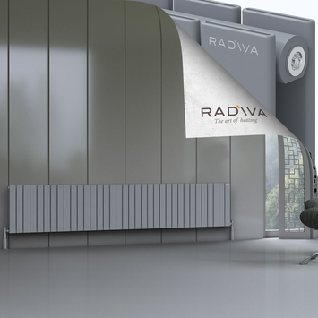 Oti Radiateur En Aluminium 500x2586 Gris - Thumbnail