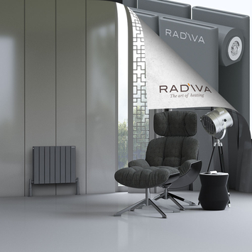 Oti Radiateur En Aluminium 500x588 Anthracite - Thumbnail