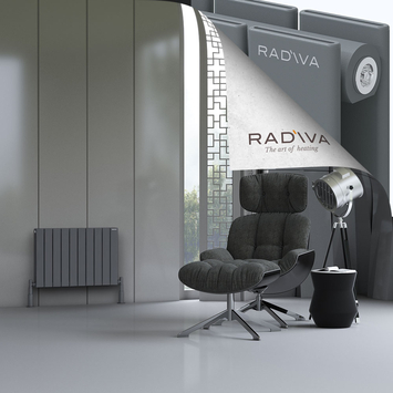 Oti Radiateur En Aluminium 500x736 Anthracite - Thumbnail