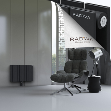 Oti Radiateur En Aluminium 500x736 Noir - Thumbnail