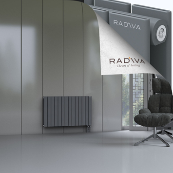 Oti Radiateur En Aluminium 600x1032 Anthracite - Thumbnail