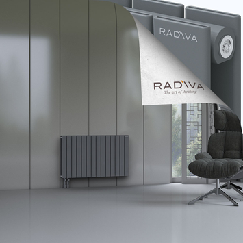 Oti Radiateur En Aluminium 600x1032 Anthracite - Thumbnail