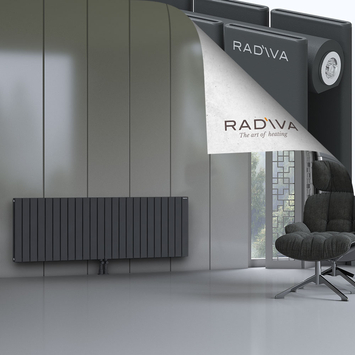 Oti Radiateur En Aluminium 600x1772 Anthracite Foncé - Thumbnail