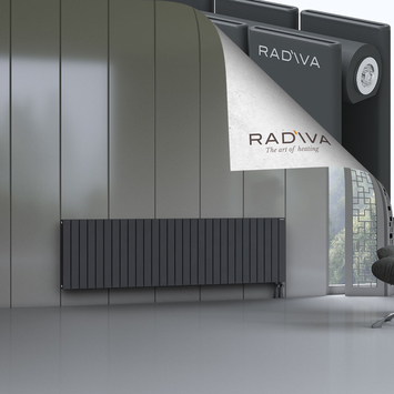 Oti Radiateur En Aluminium 600x2142 Anthracite Foncé - Thumbnail